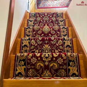 Nourison - Grand Parterre PT01 Kashan - Red - Stair Runner